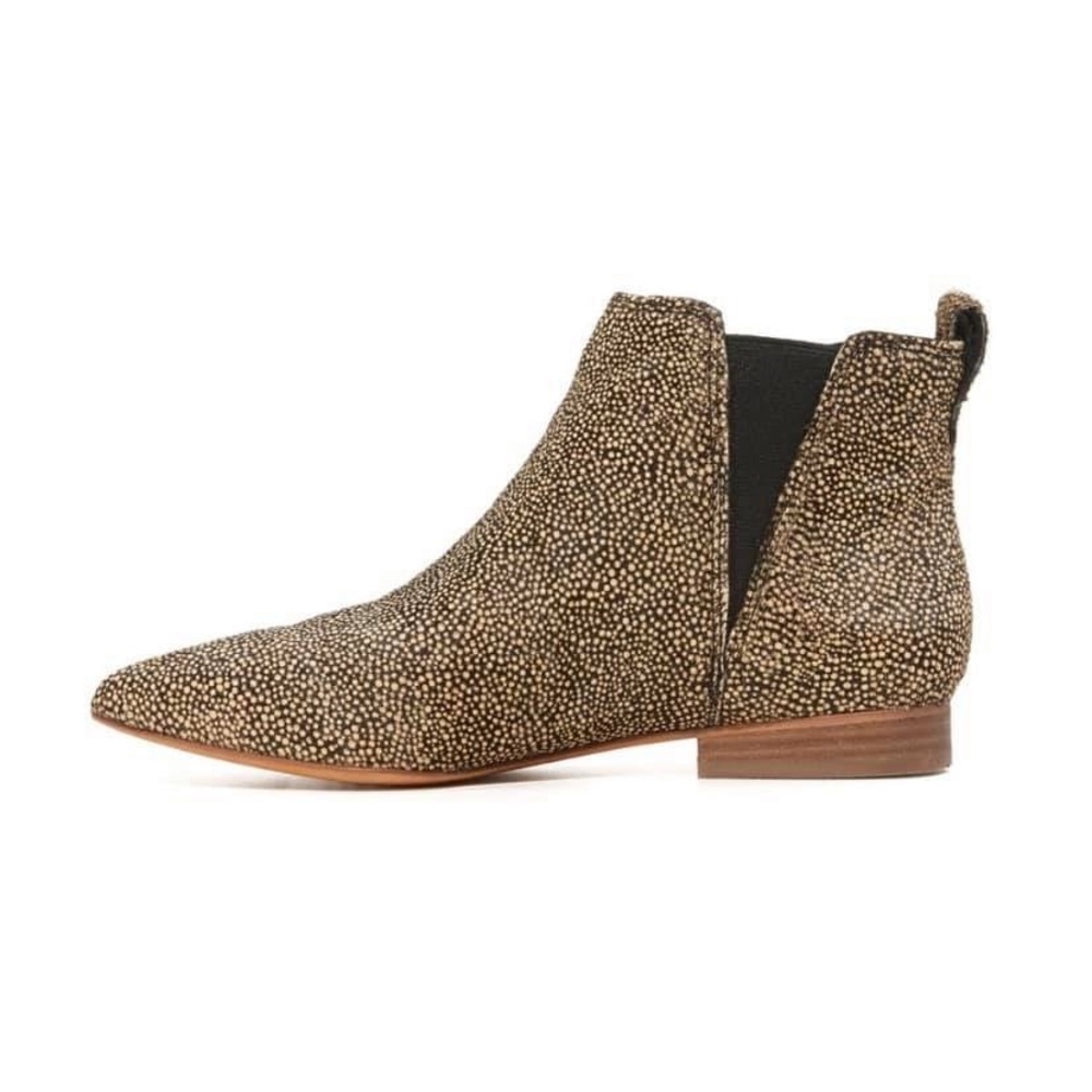 Madewell Nadine Spotted Calf Hair Chelsea Boots